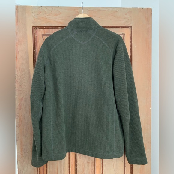 Men's REI | Dark Green half-zip sweater | sz L | NWOT - Picture 4 of 5